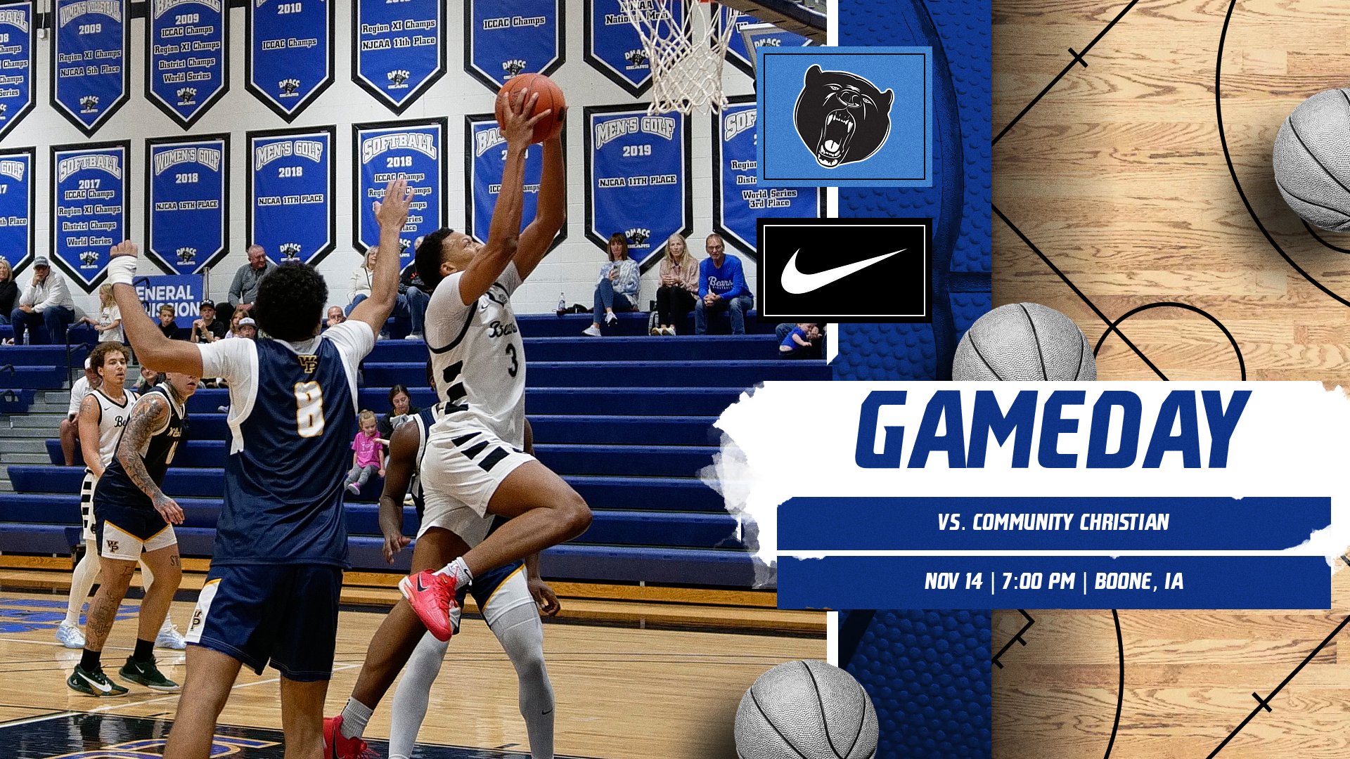 DMACC Athletics - The DMACC Men return to the court... | Facebook