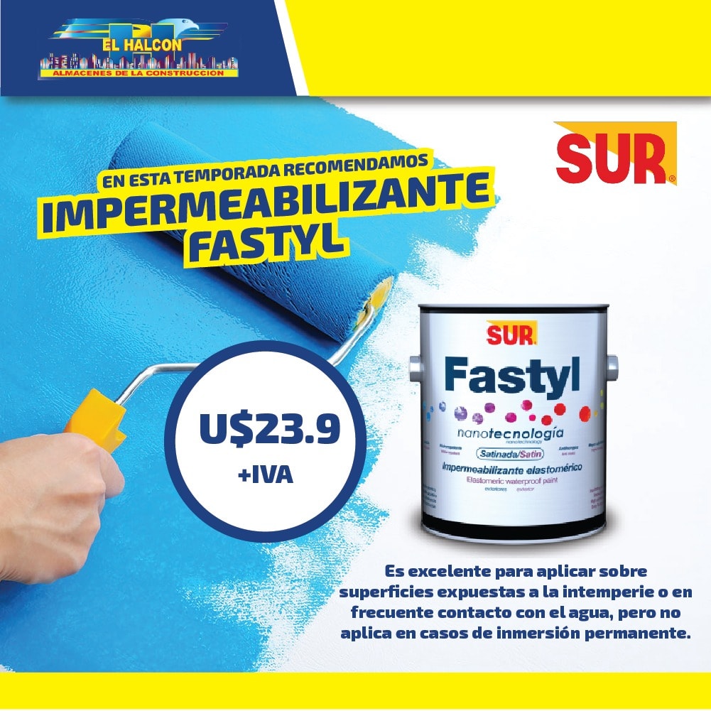 El Halcón - Impermeabilizante #Fastyl para esta temporada 🌨 | Facebook