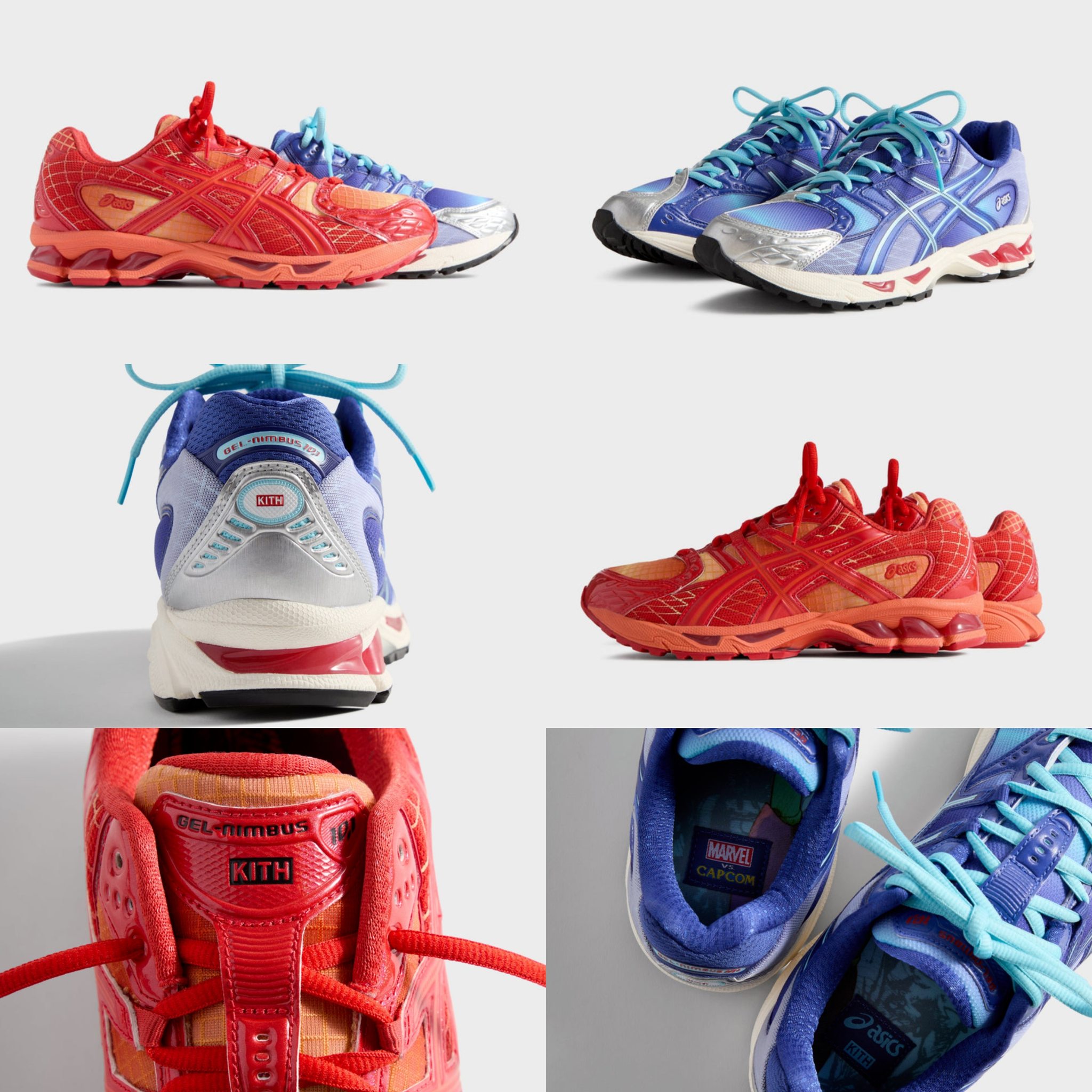 Just - Kith x Marvel vs. Capcom x ASICS GEL-NIMBUS 10.1 