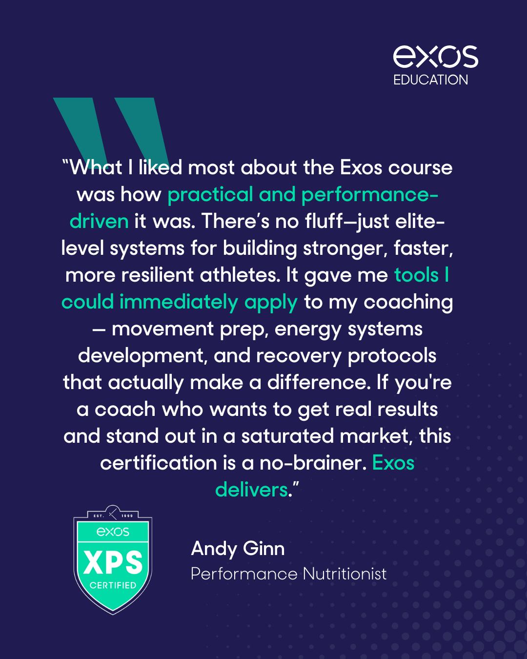 Exos - If more of the same isn't good enough for you, then kick off ...