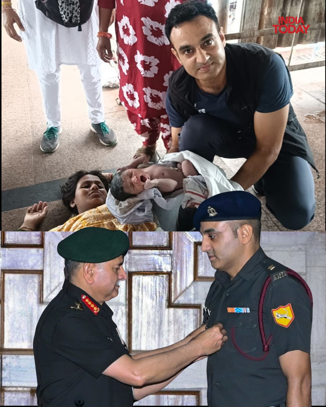 India - Chief of Army Staff Gen. Upendra Dwivedi felicitated Major ...