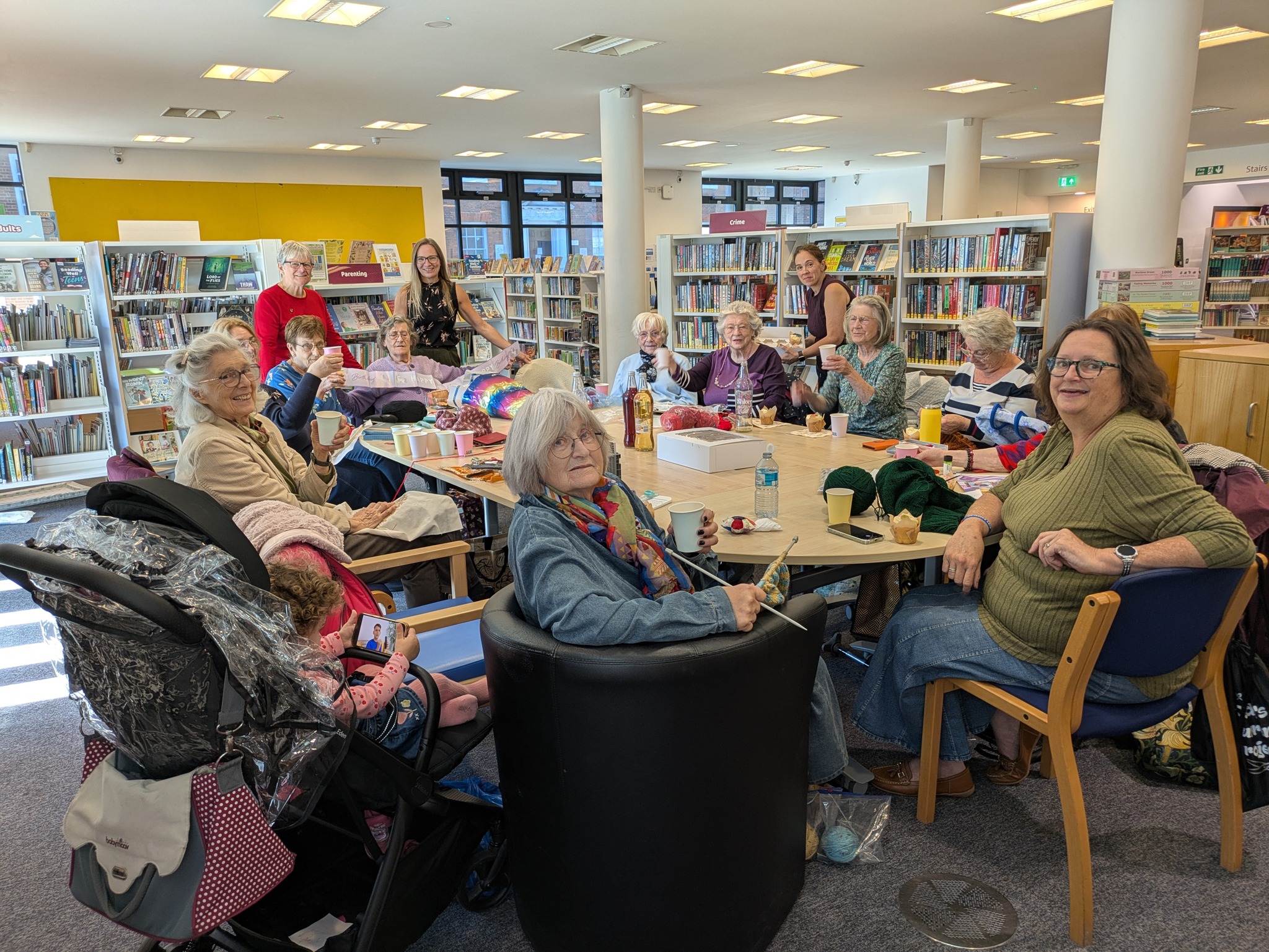 Norfolk - It was a very special day at Dereham Library yesterday, as ...