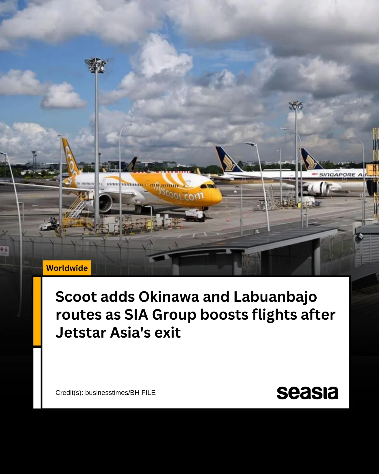 Scoot Vs Jetstar for Asia Flights