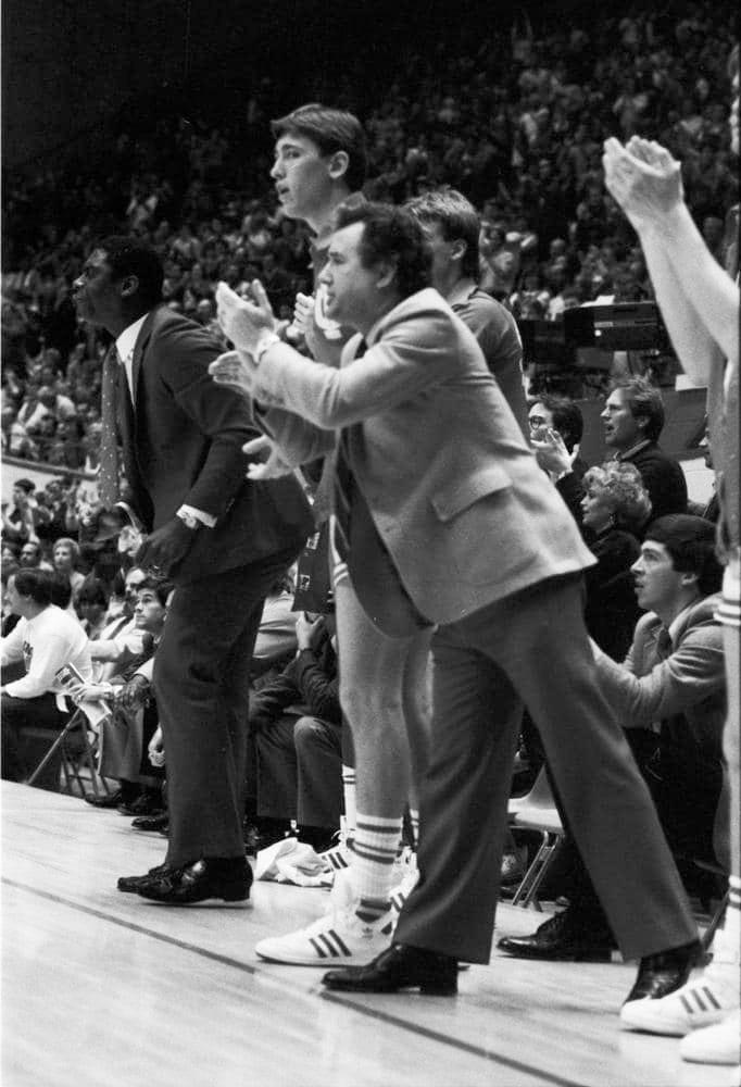 Indiana Basketball Memories | Who’s all giving encouragement from the ...