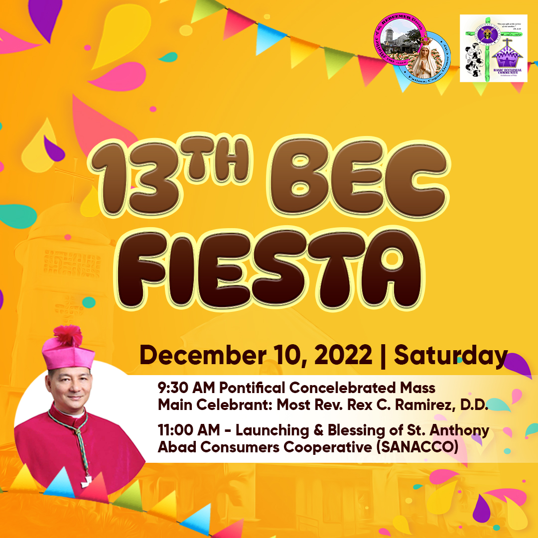 Come and celebrate with us! Tomorrow will be the 13th BEC Fiesta of ...