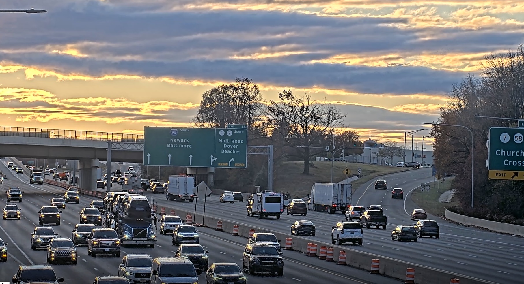 (4:24 Mon) I-95 SB past Churchmans... - WDEL TrafficWatch | Facebook
