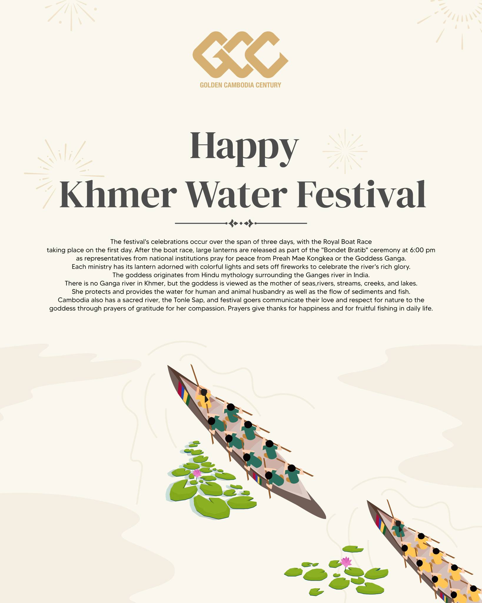 金柬世紀 - 🌊 送水節快樂！🇰🇭 每年 11 月，柬埔寨都會迎來一年一度嘅送水節（Bon Om Touk），係全國最盛大的傳統節日之一！ 送 ...
