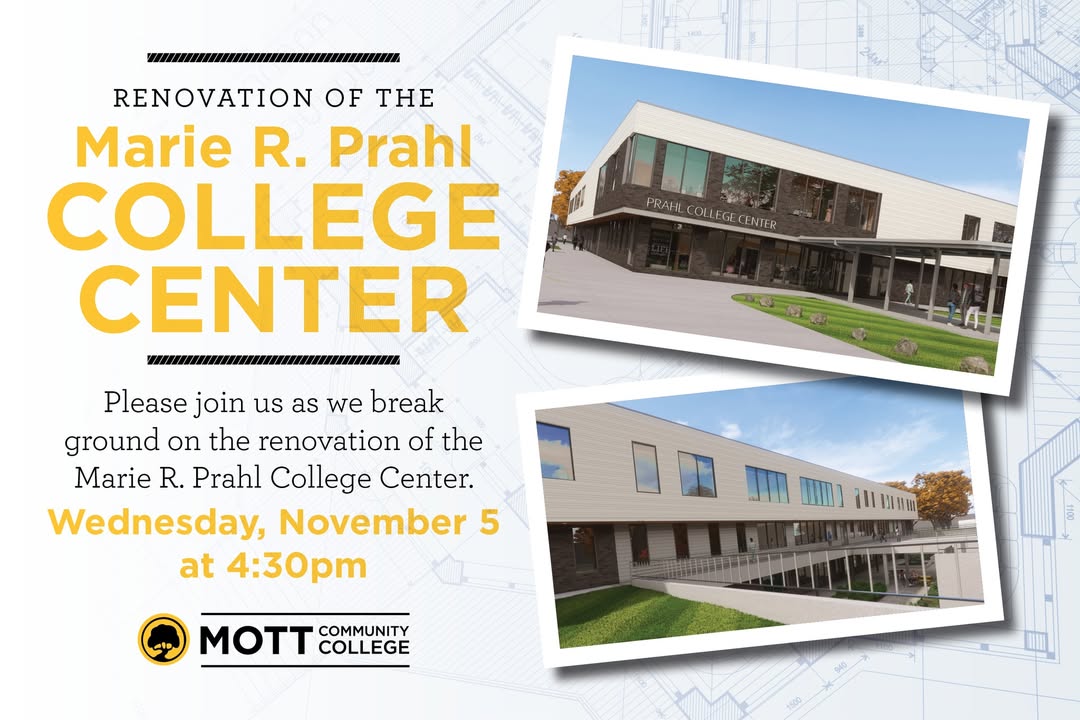 Mott - We are thrilled to invite our campus and community to a historic