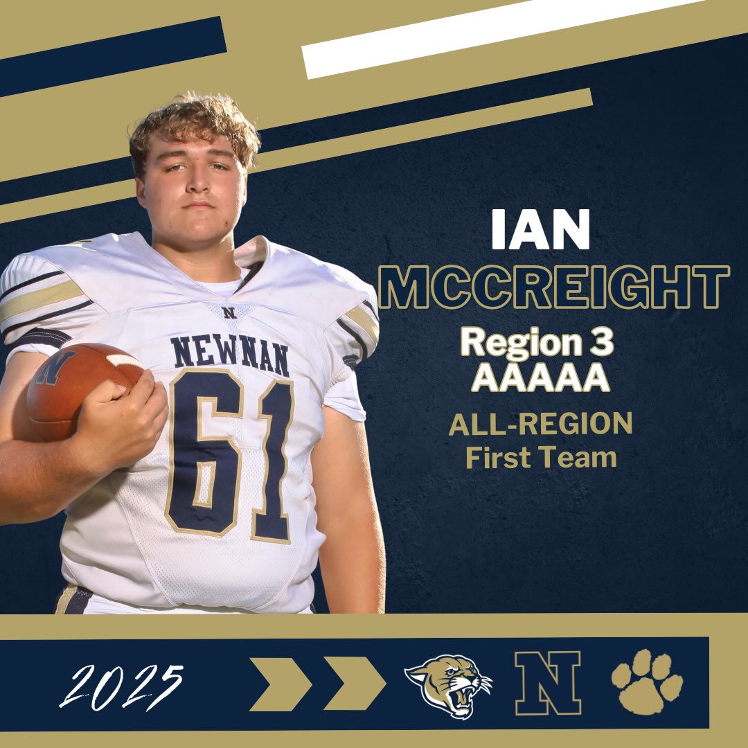 Newnan - Congratulations to Ian McCreight on being named First Team ...