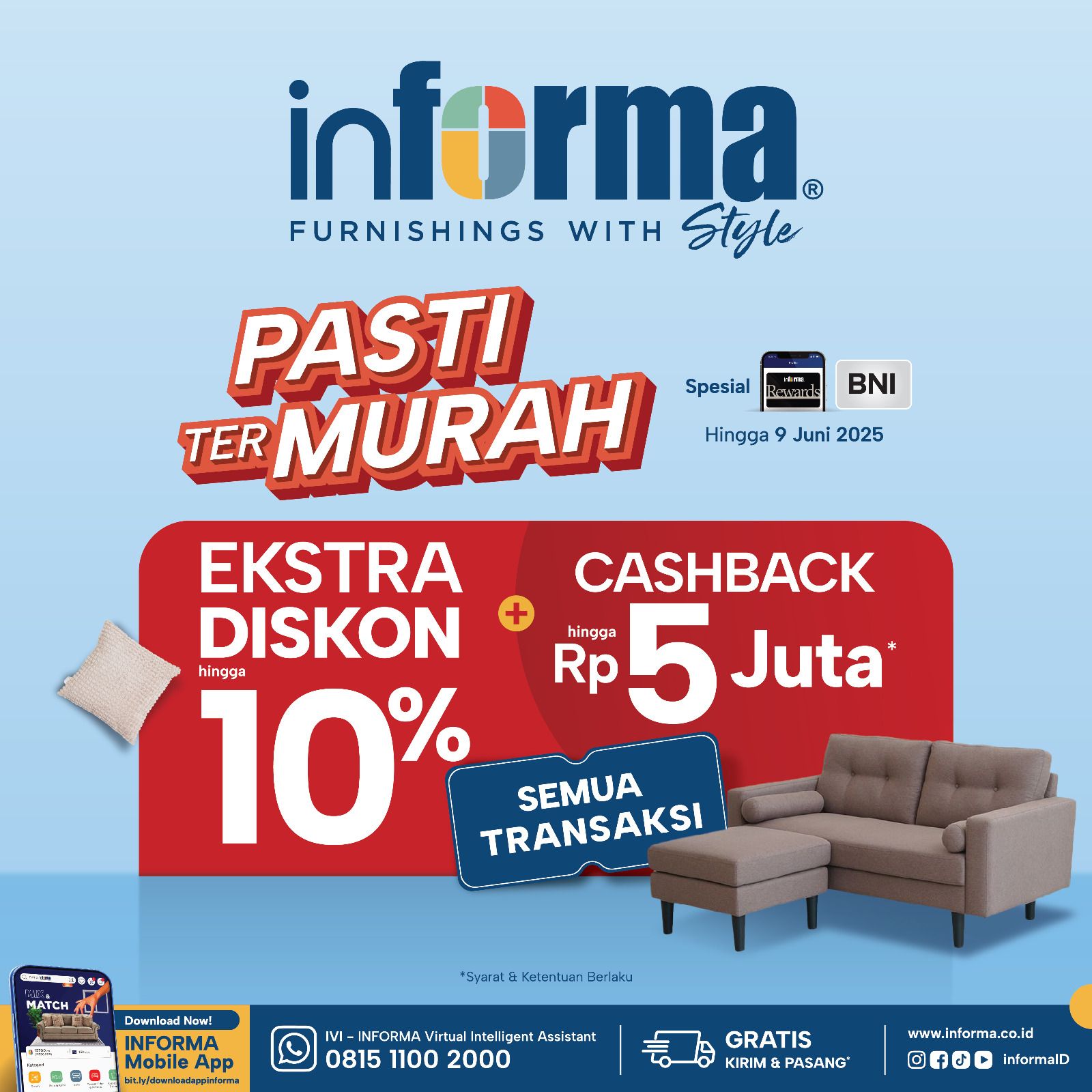 Informa Furnishings Nagoya BATAM - HAND CLEANING STATION Permudah akses ...