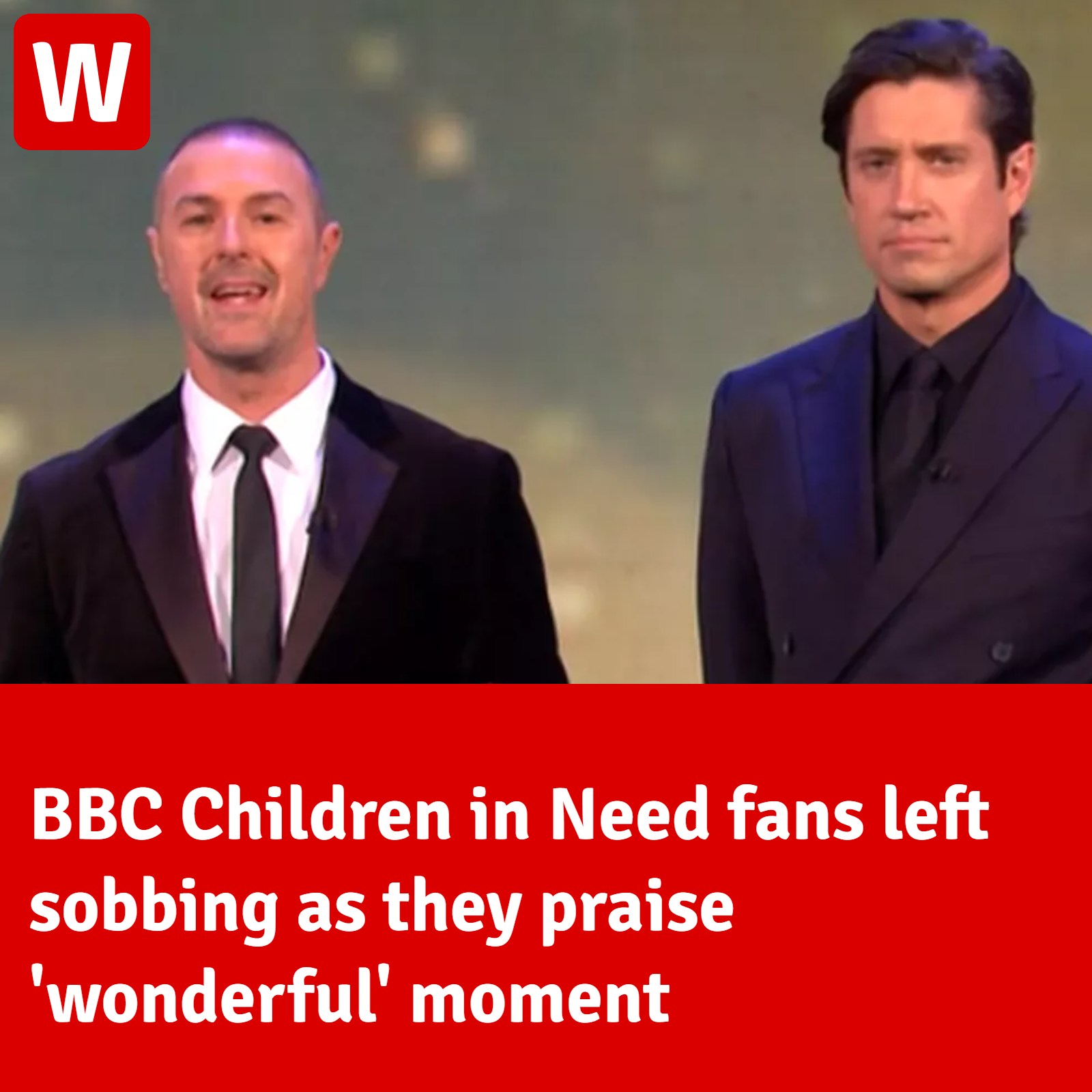 WalesOnline - Children in Need viewers were left feeling emotional ...