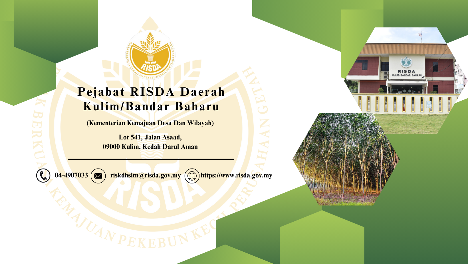 Pejabat RISDA Daerah Baling... - Pejabat RISDA Daerah Baling