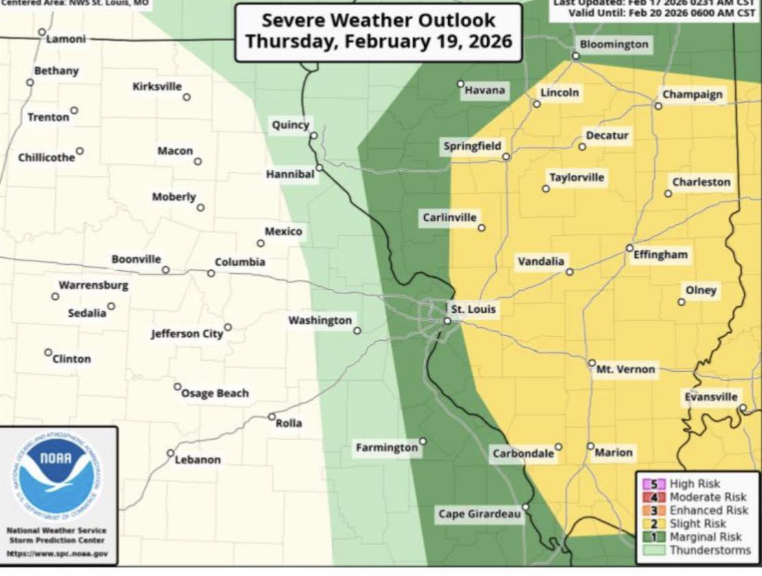 Anthony - Update for Thursday’s severe weather… Greatest risk remains ...