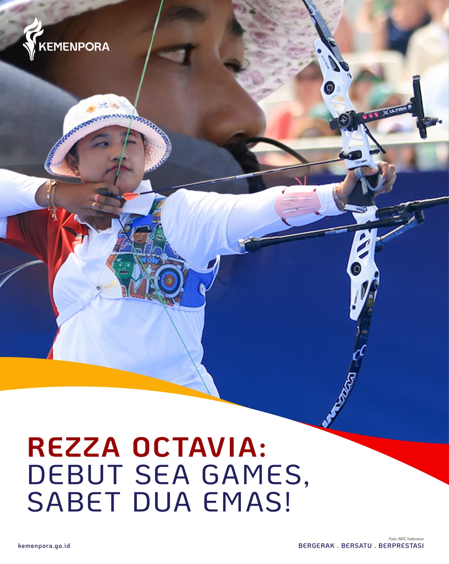 Kemenpora RI - Sobatpora, Rezza Octavia (@rezzaoctavia)... | Facebook