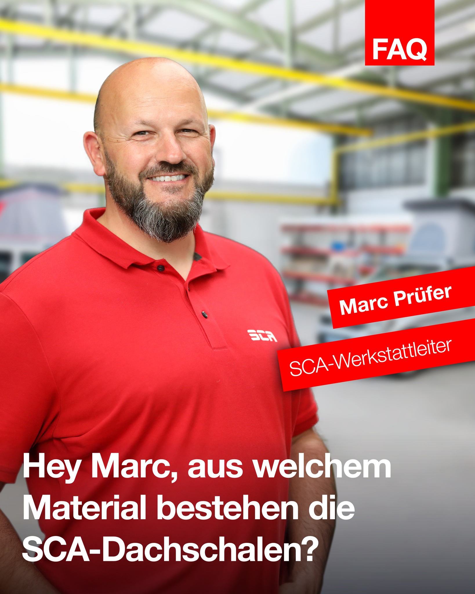 SCA - „Hey Marc, aus welchem Material bestehen die SCA-Dachschalen?“ ️ ...