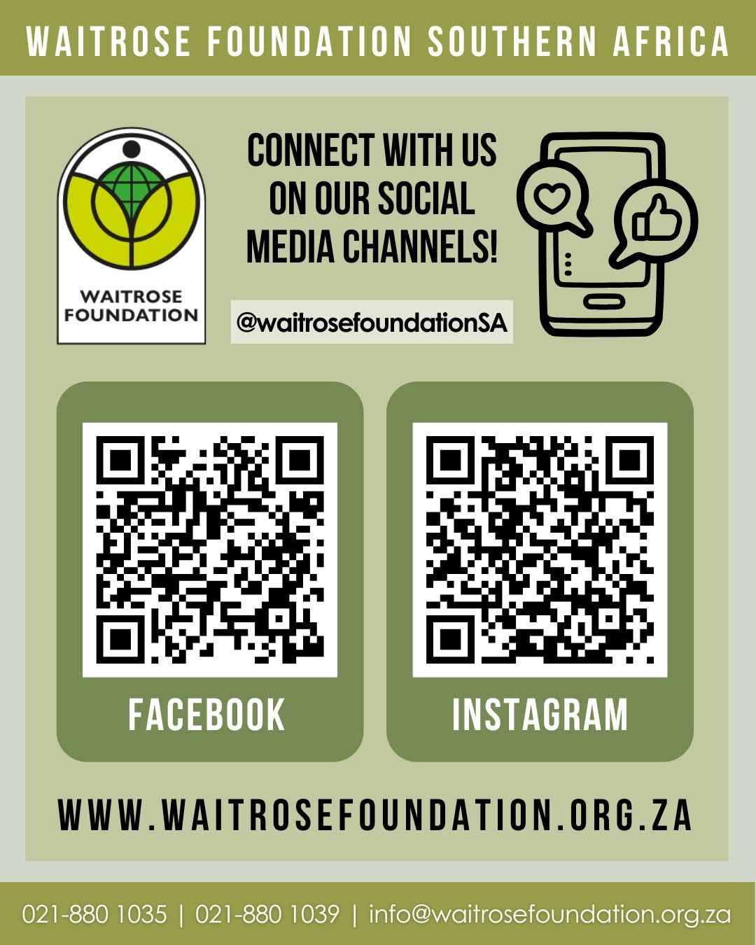 Our New Year is only... - The Waitrose Foundation - SA | Facebook