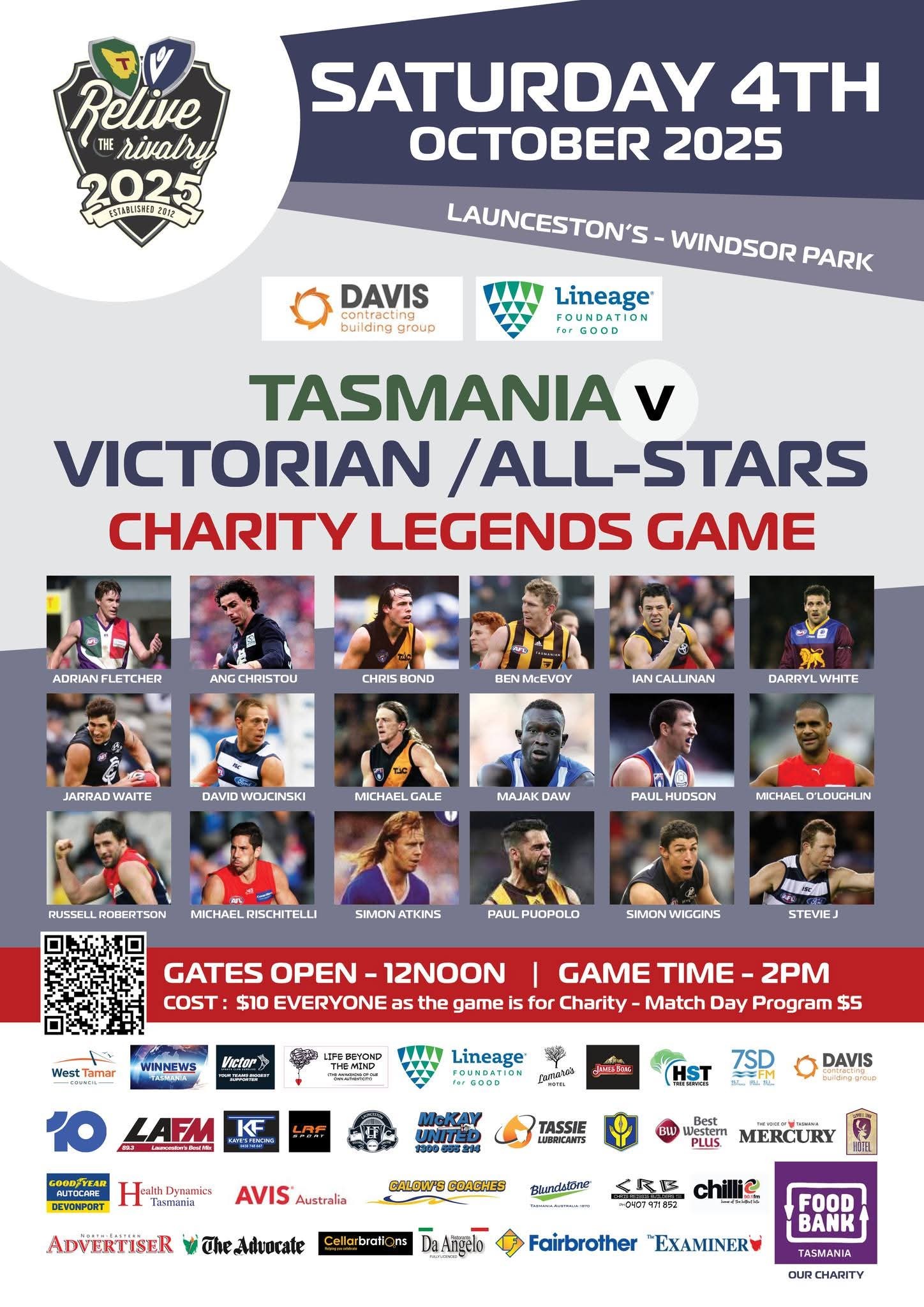 Launceston - Not long now until Relive the Rivalry at our home, Windsor ...