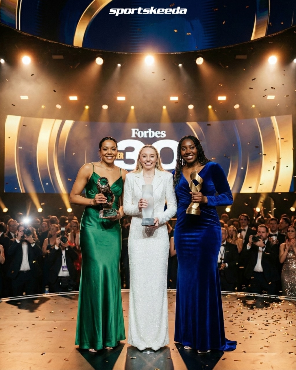 Sportskeeda - Napheesa Collier, Paige Bueckers, and Aliyah Boston have ...
