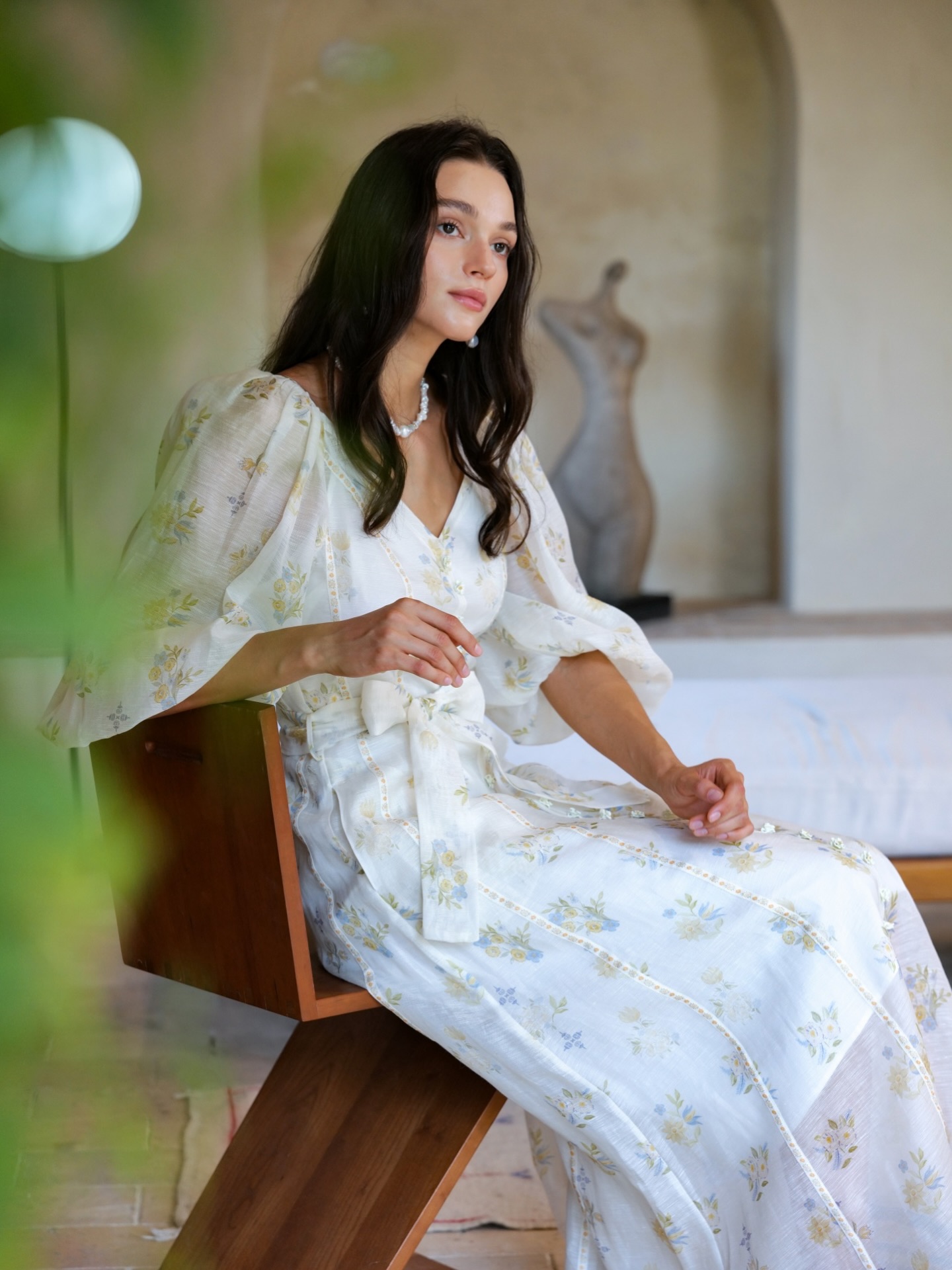 chinese dress ladies Garbo Silky Lace Skirt  Cynthia Rowley