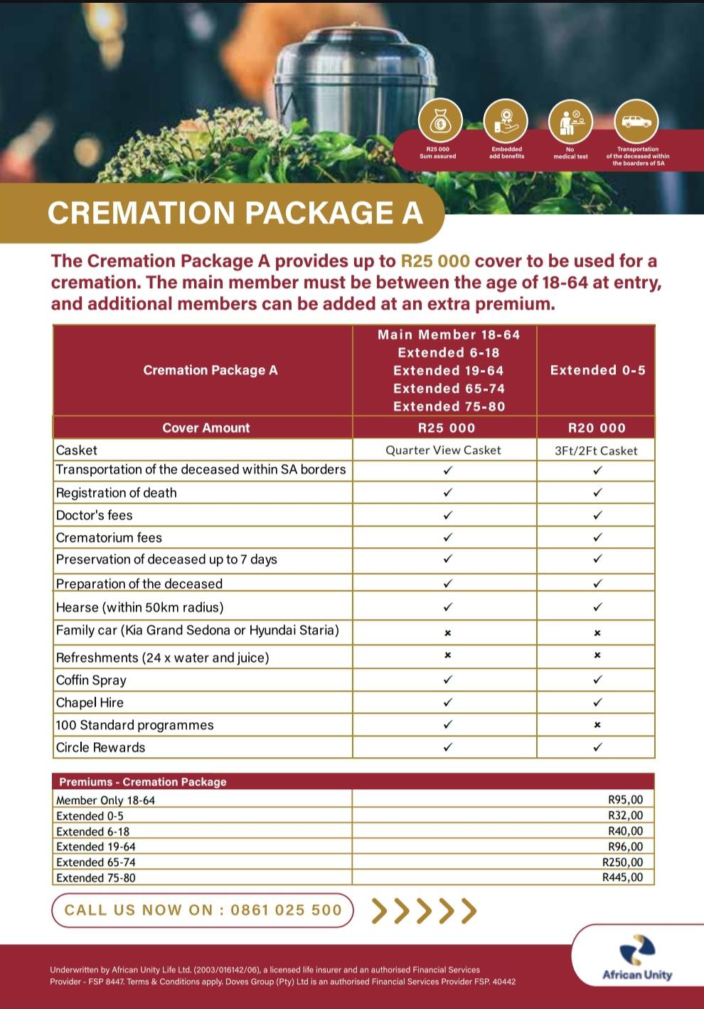 Doves Funerals... - Doves Funerals Rustenburg North-West