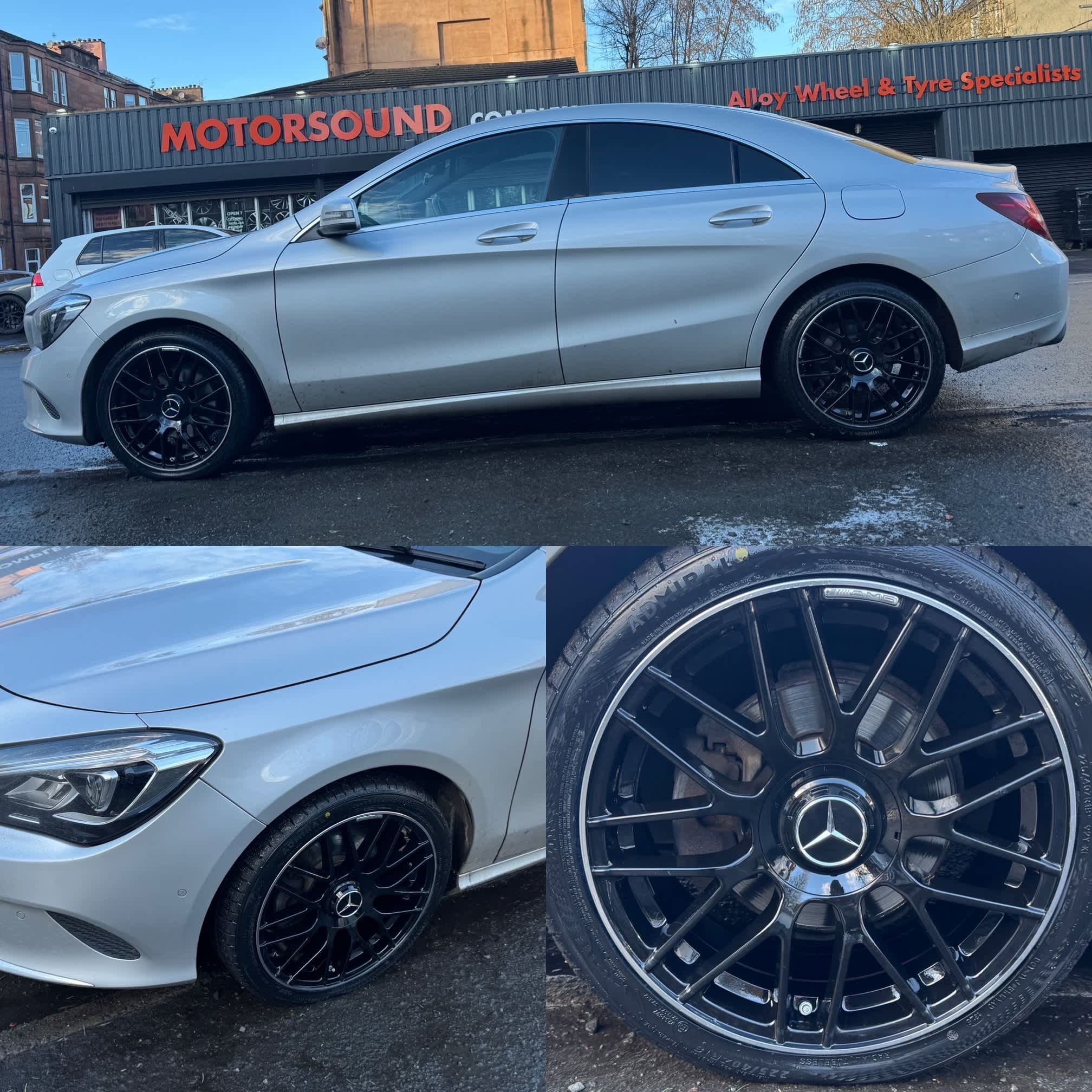 Mercedes CLA 18x8.0J Felge 225/45 R18 BestDrive Winter