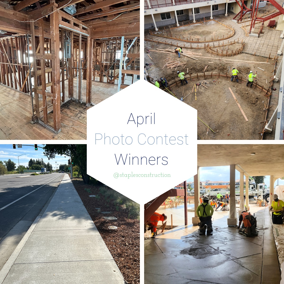 In April, our photo contest... - Staples Construction Company | Facebook