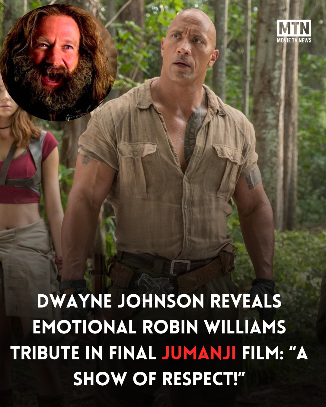 MTN - Dwayne Johnson has kicked off production on the final Jumanji ...