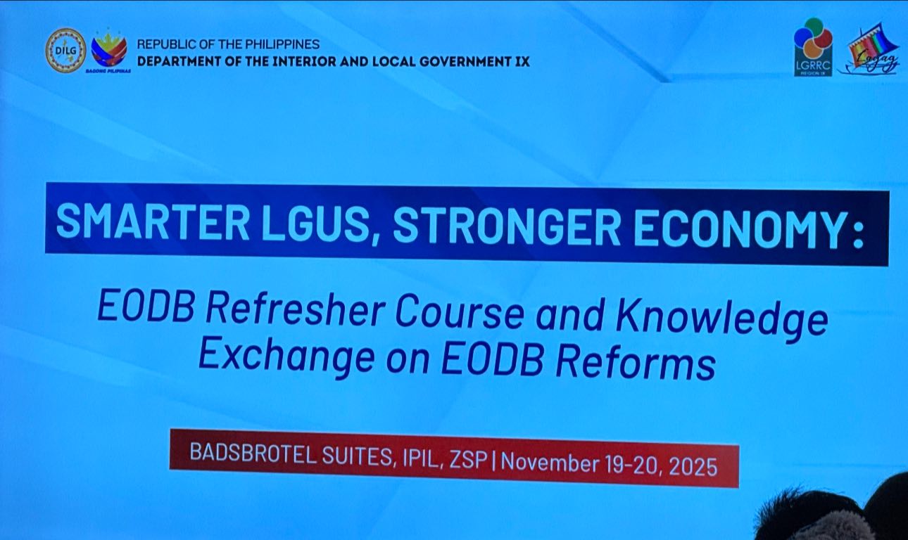 SMARTER LGUs, STRONGER ECONOMY Ease of Doing Business (EODB) LEDIPO ...