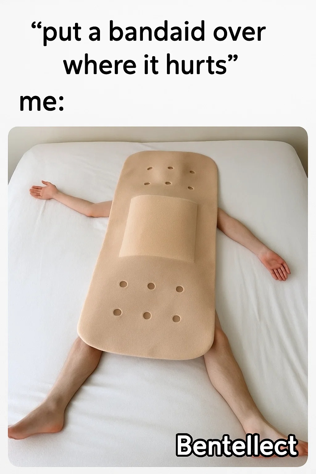Bentellect - One bandaid won’t fix this 😭💔 | Facebook
