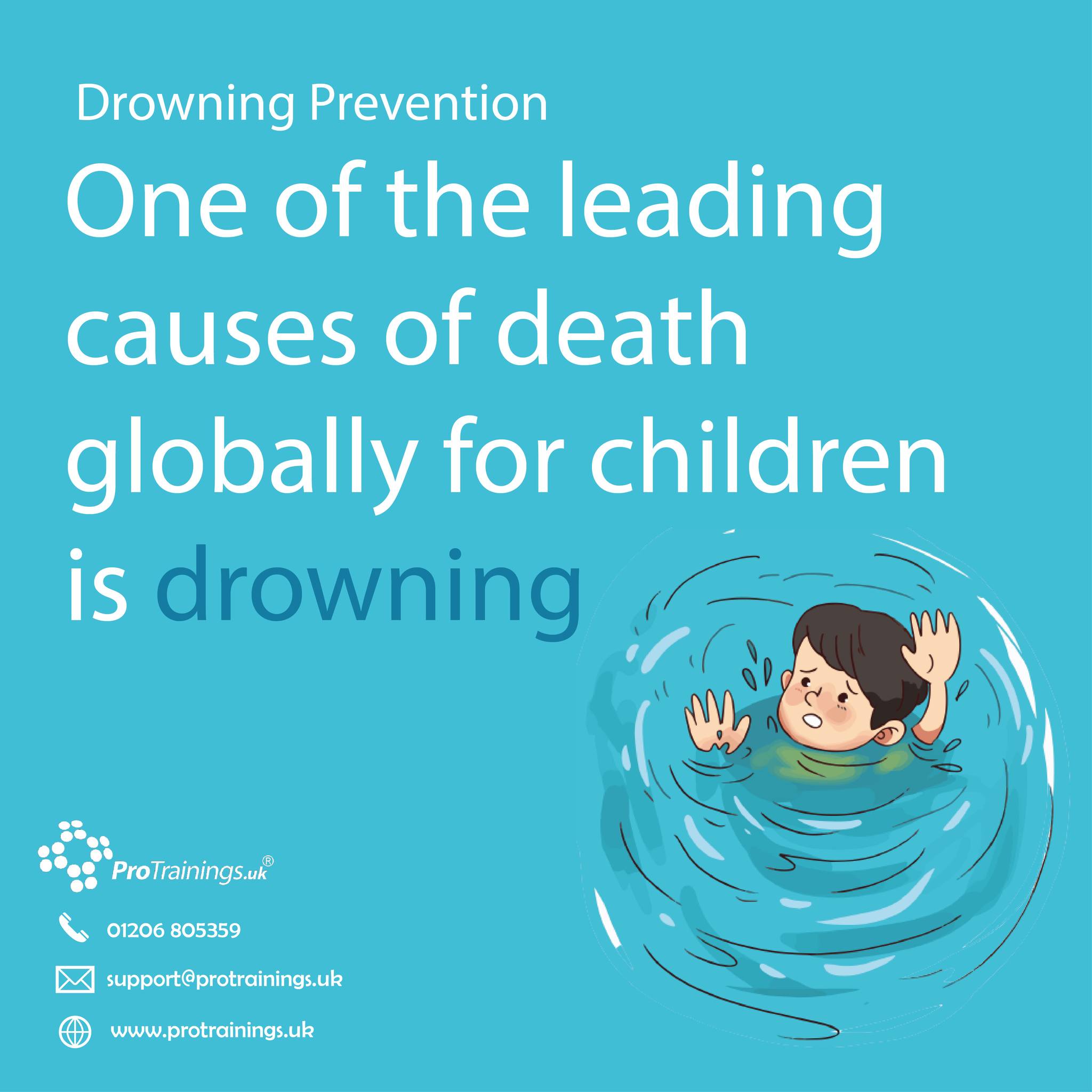 ProTrainings.uk - 🌊 Drowning is one of the leading causes of death in ...