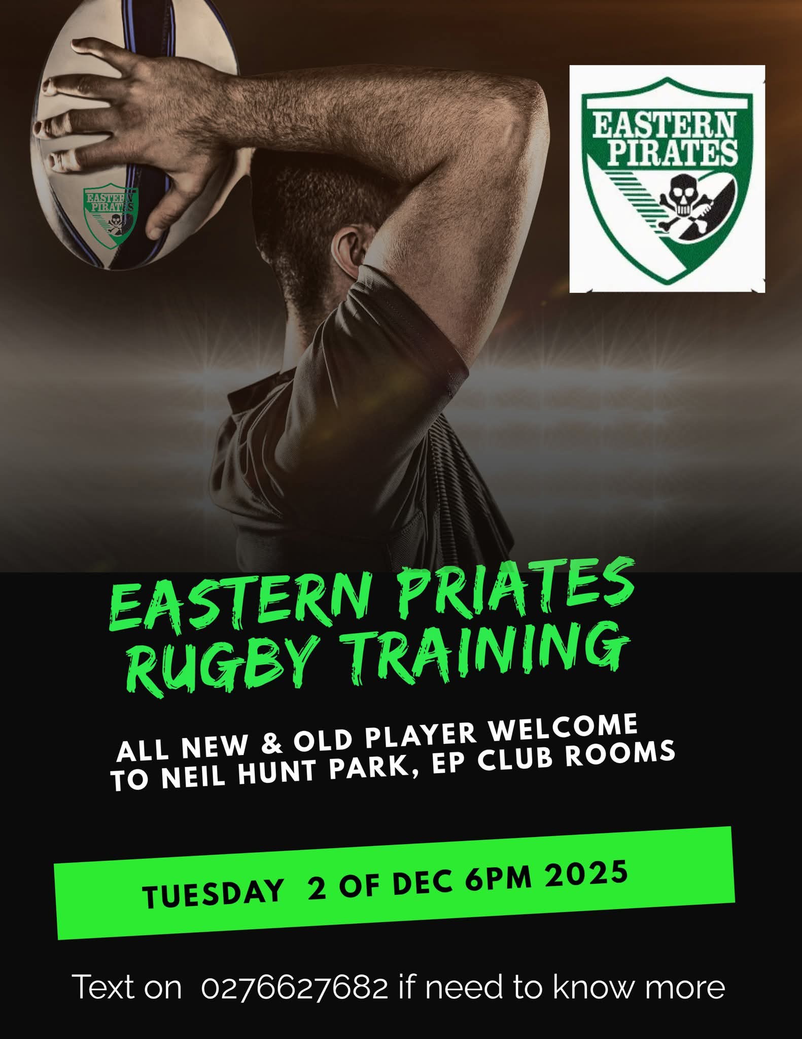 Eastern - Eastern Pirates Rugby – 2026 Season Kick-Off 🏉 Old players ...