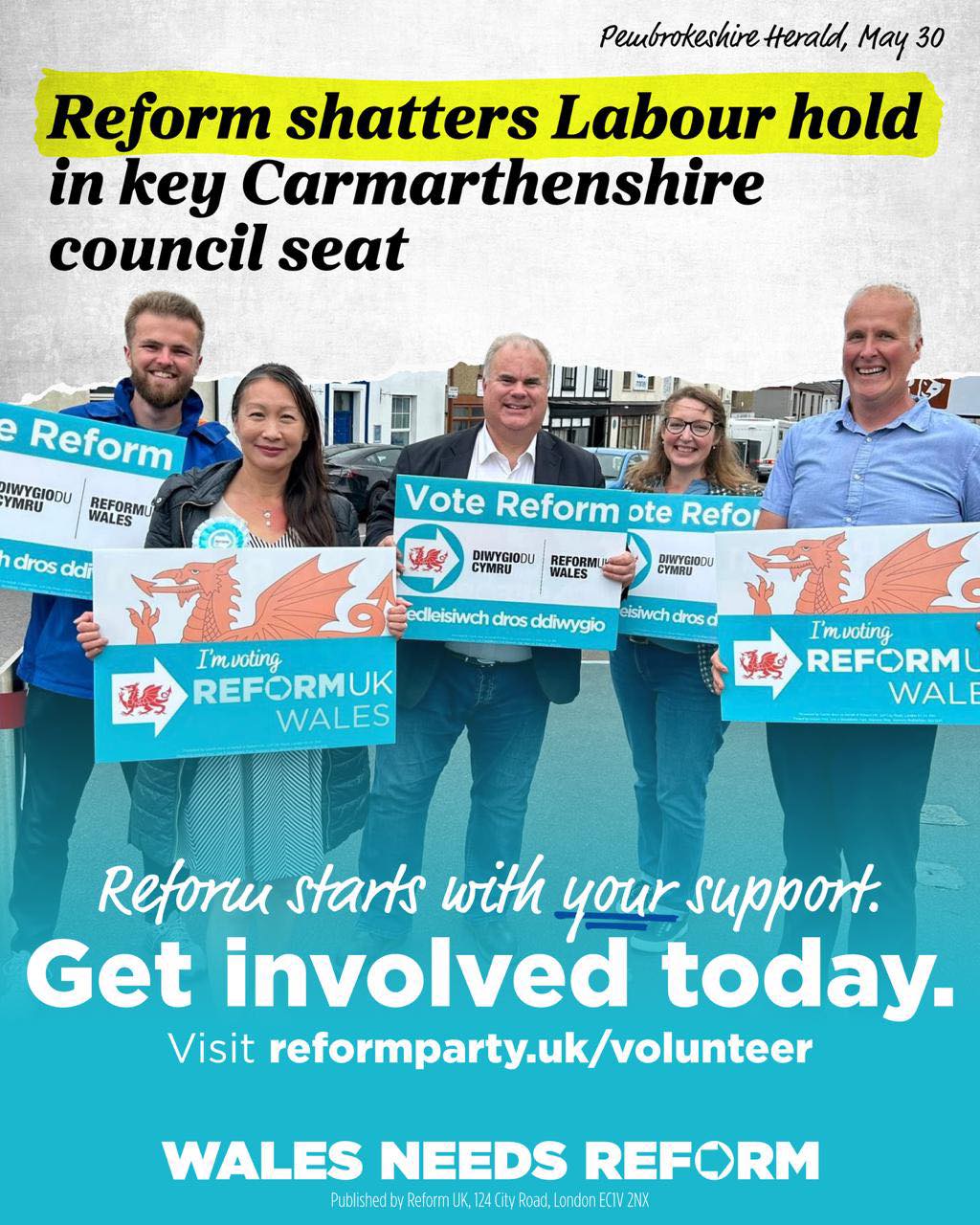 Reform UK Wales - The political establishment has failed... | Facebook