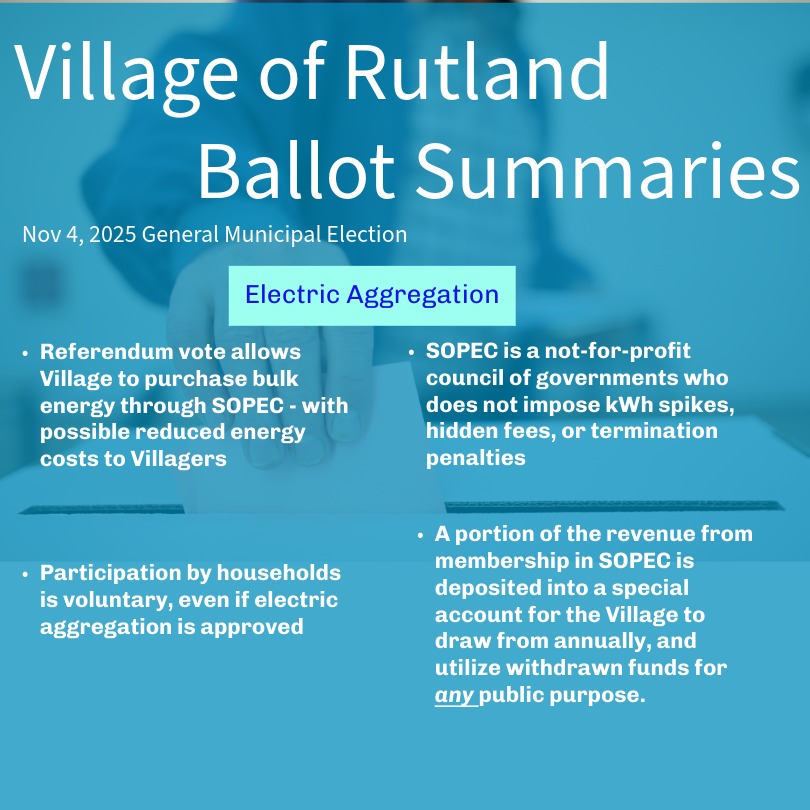 Village - A summary of information about Electric Aggregation, on the ...