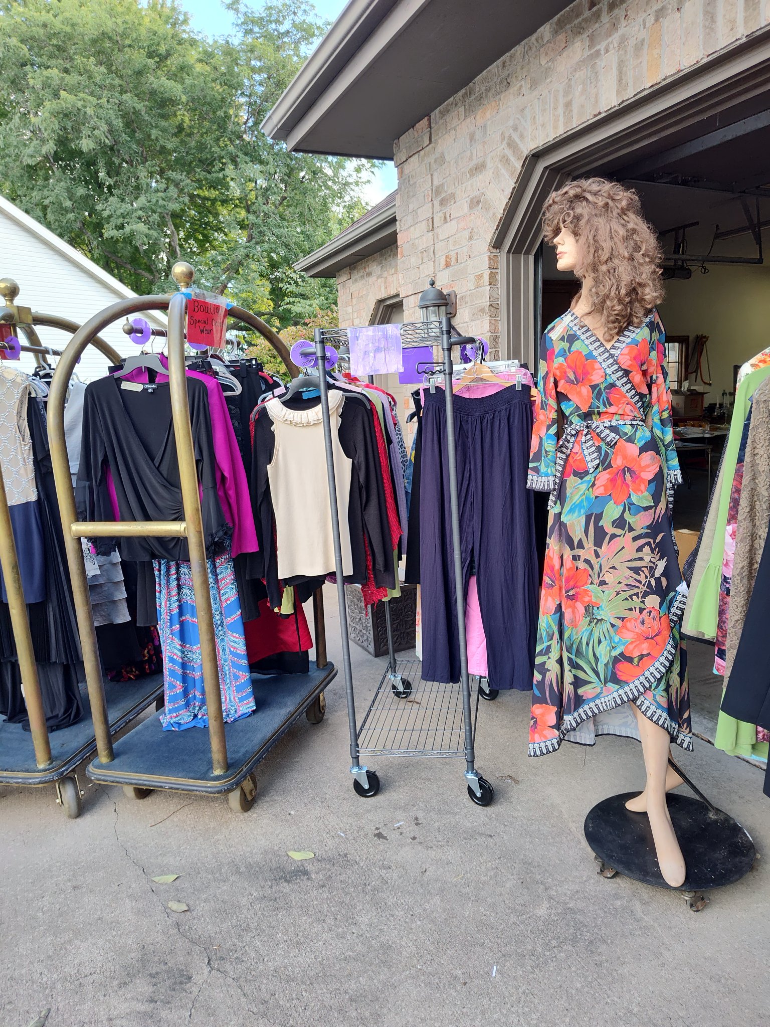 Clothes Horse Marries Pack Rat Garage Sale - Miscellaneous - Appleton ...