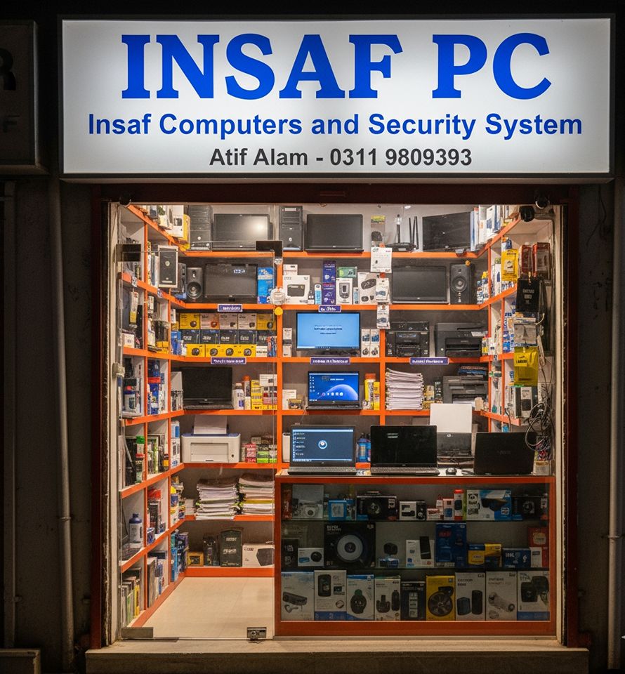 Insaf computer and security system | Swabi