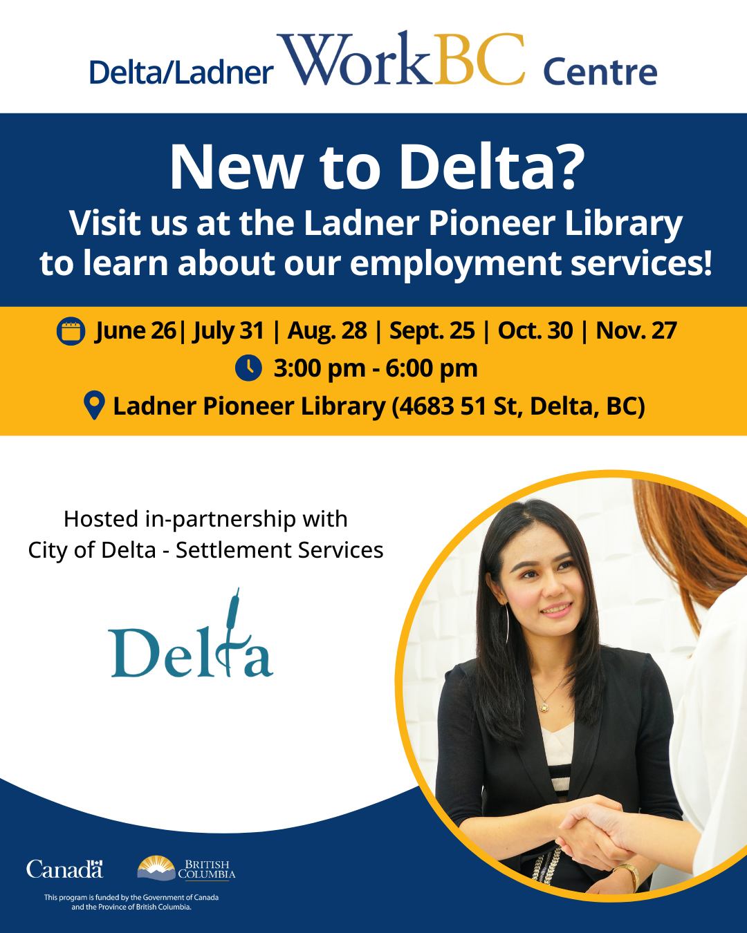 Work BC Delta | Delta BC