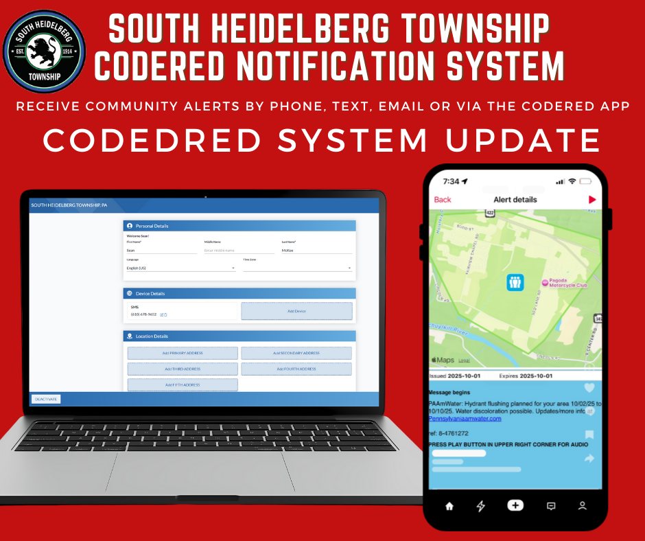 South - Citizens, This morning a CodeRed was issued and there was ...