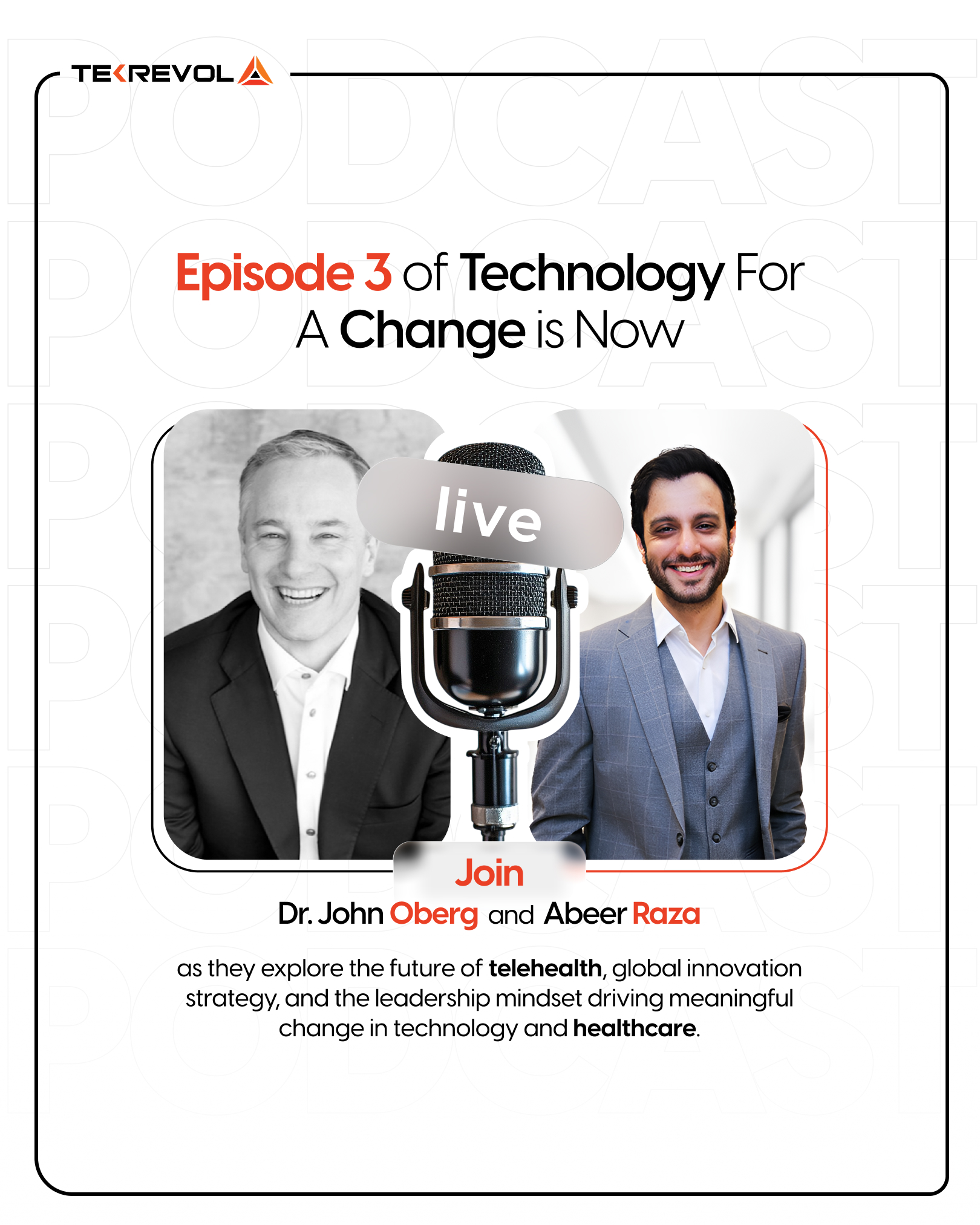 TekRevol - The wait is over. Tune in to Episode 3 of Technology For A ...