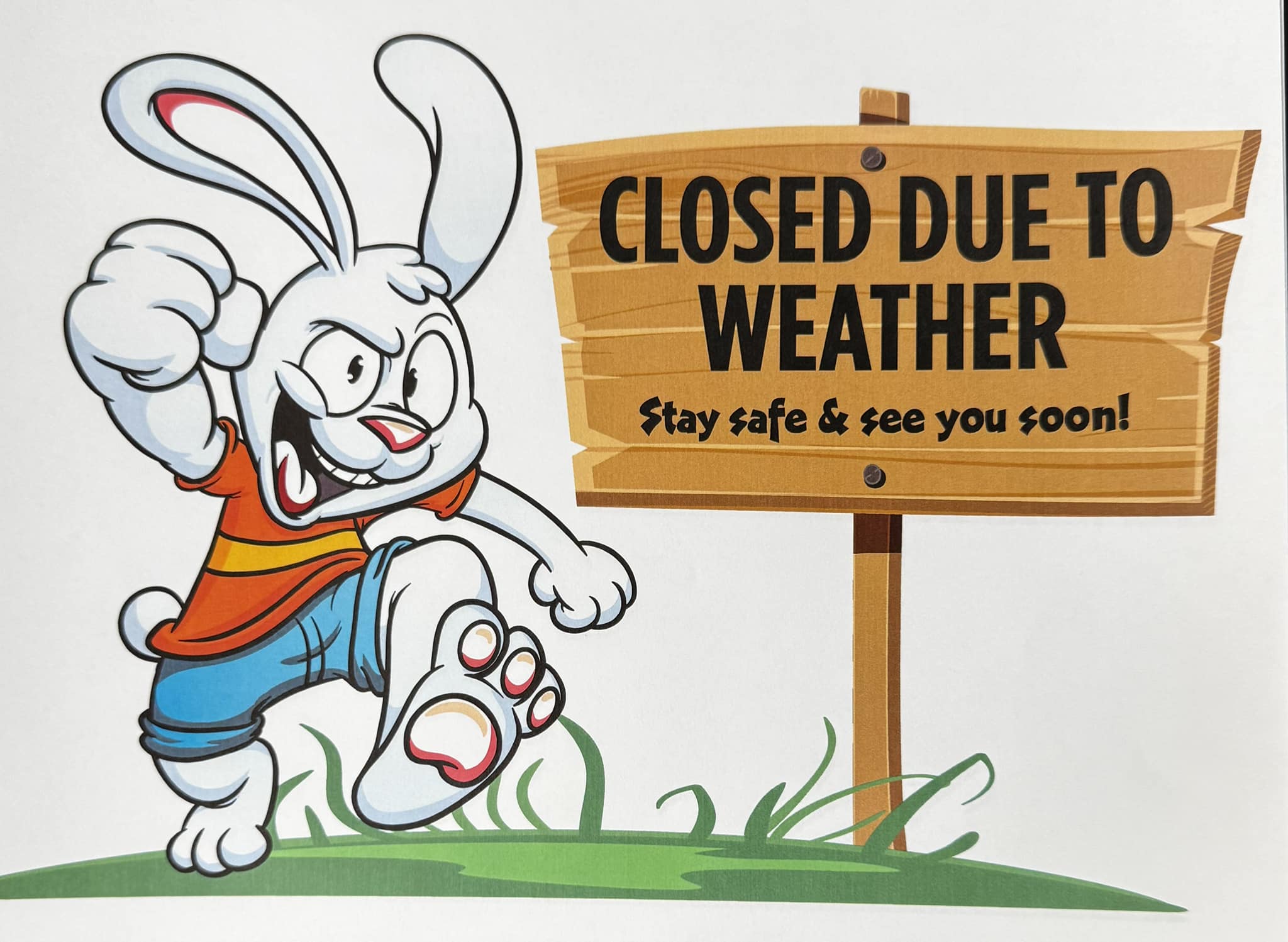 Jack - Closed Thursday so we can keep all the Jack Rabbit Signs staff ...