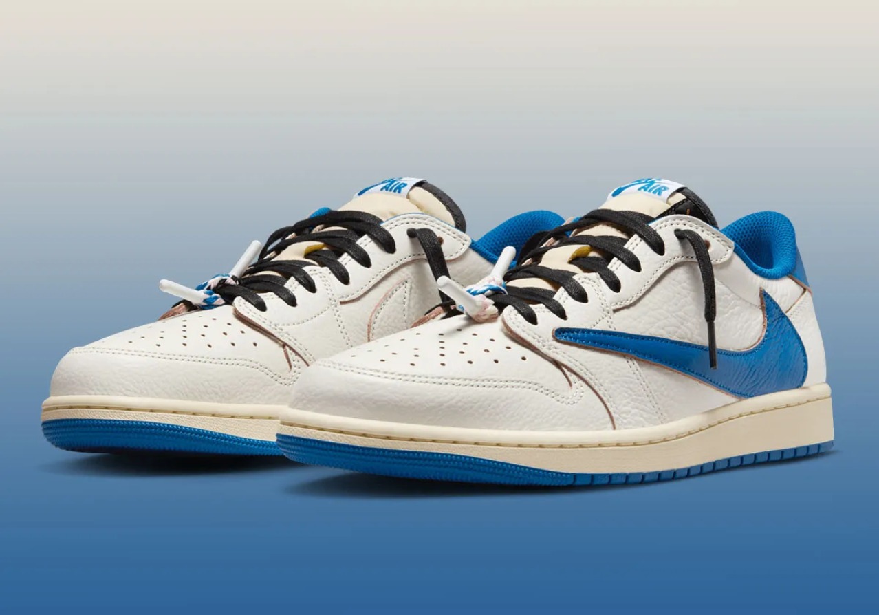 Travis Scott x Fragment x Air Jordan 1 Low OG release