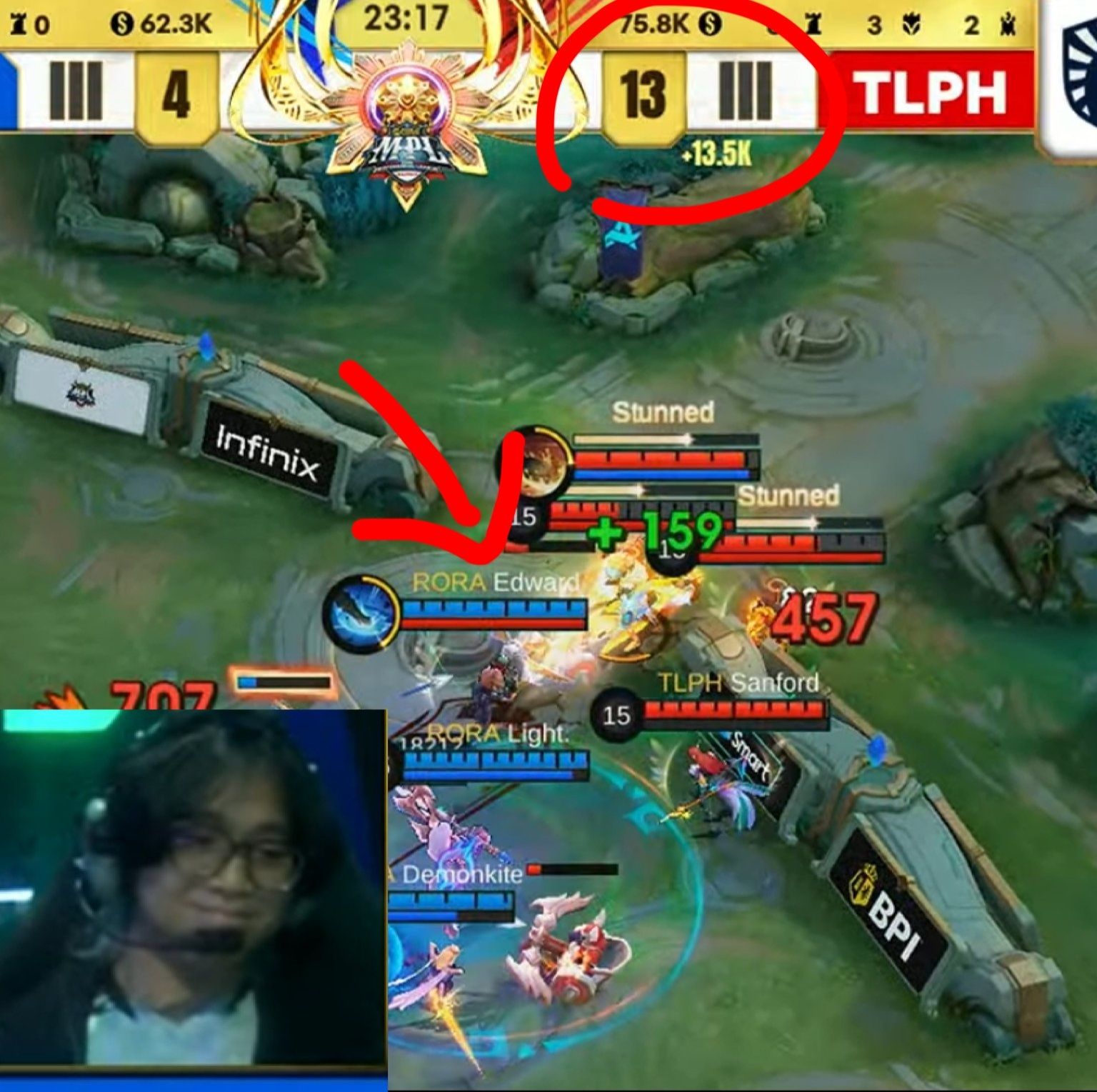 ML - 13.5k gold lead ng TLPH ay burado sa napaka lupit na Land Shaker ...