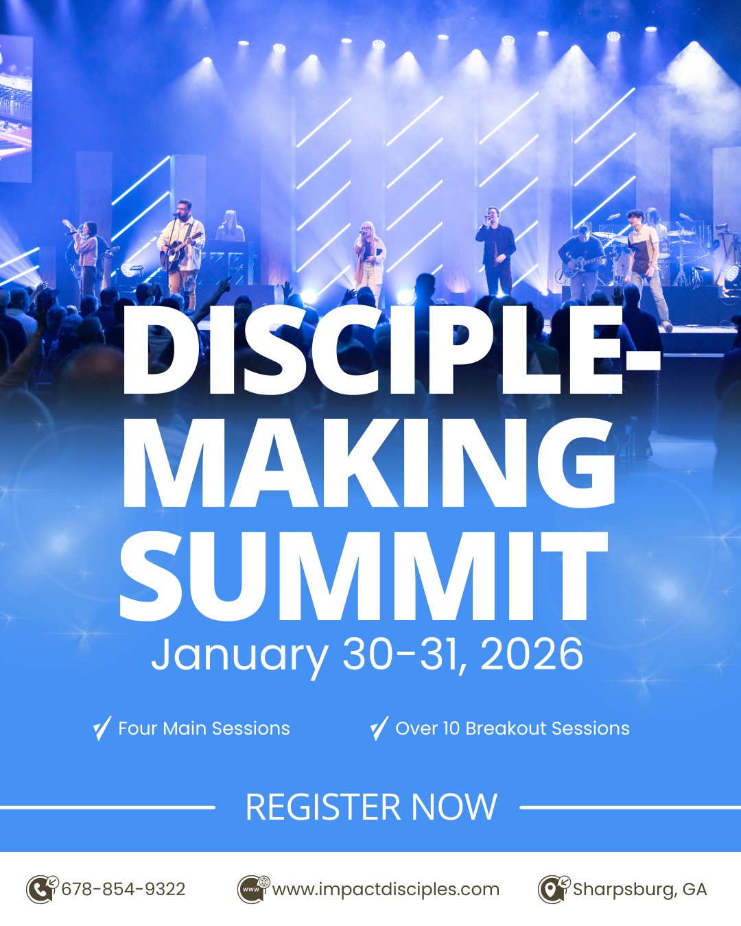 Impact - 🌟 2026 Disciple-Making Summit 🌟 Join us Jan 30–31 for two days ...