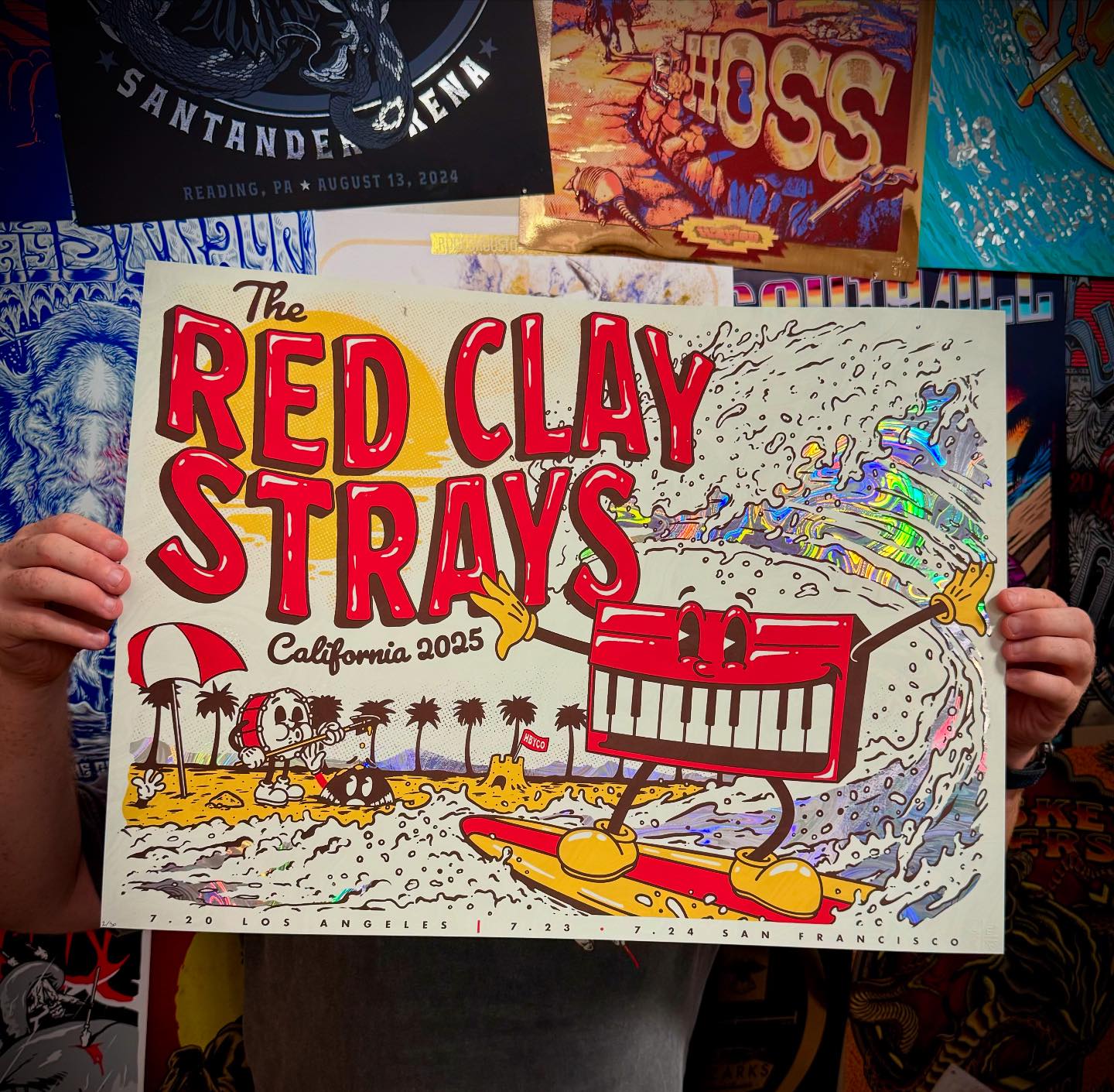 FLORIDA…MAN! Hollywood FL Tonight! You are looking at the Red Clay