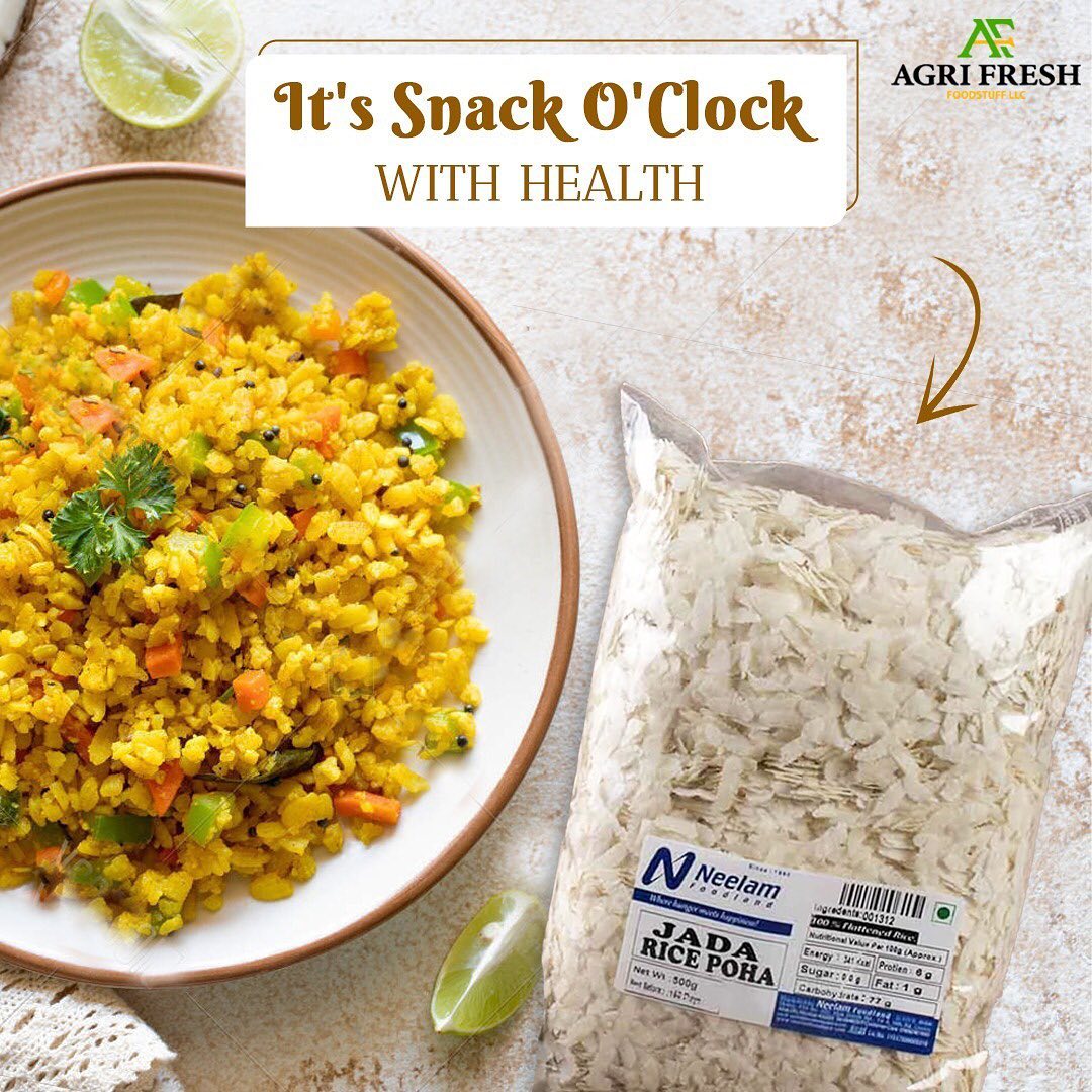 Agri - When hunger calls, call it off with a healthy dose of rice Poha ...
