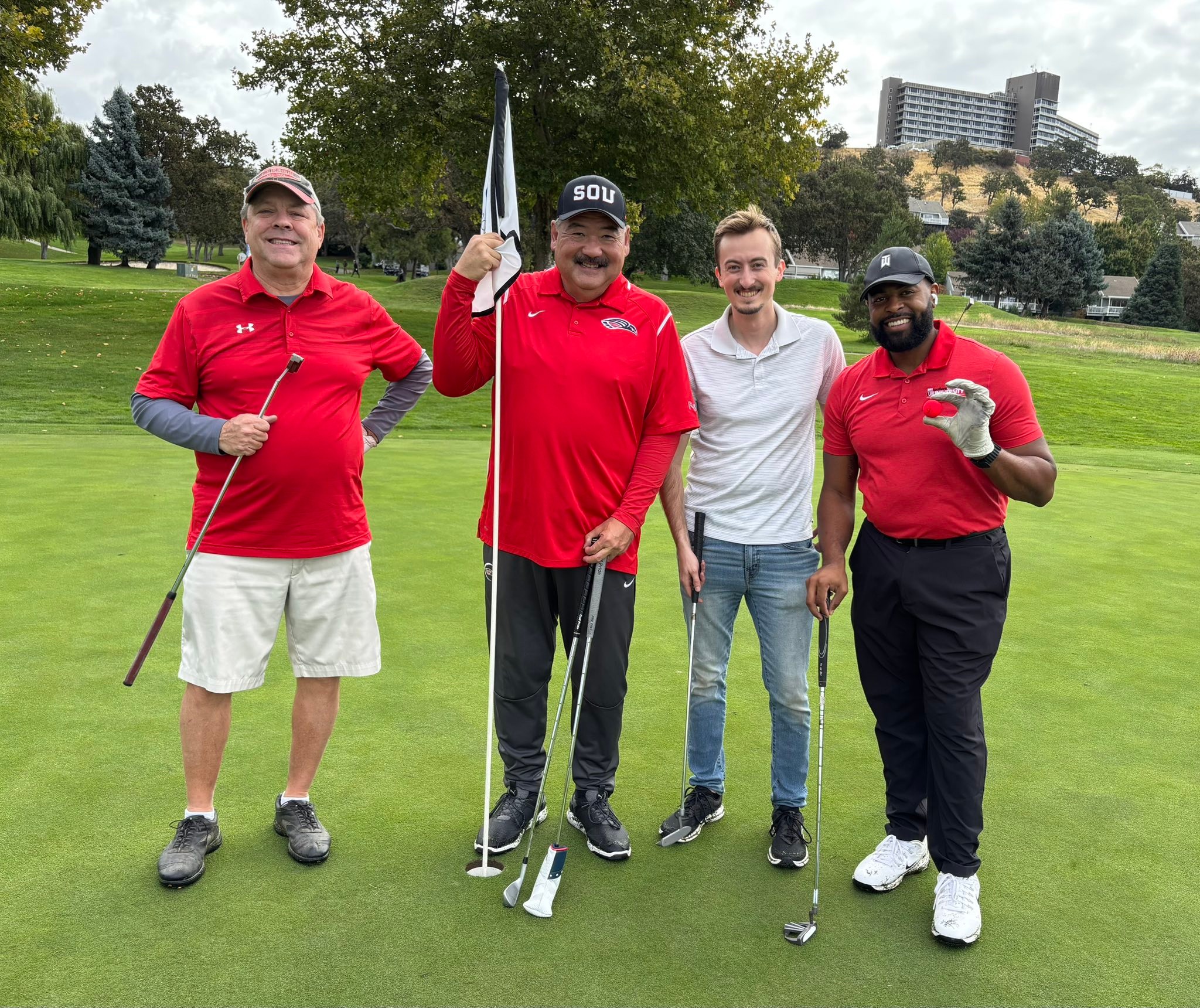Southern - Alumni board members Greg Roe, Ed Nishioka, Cameron McKillop ...