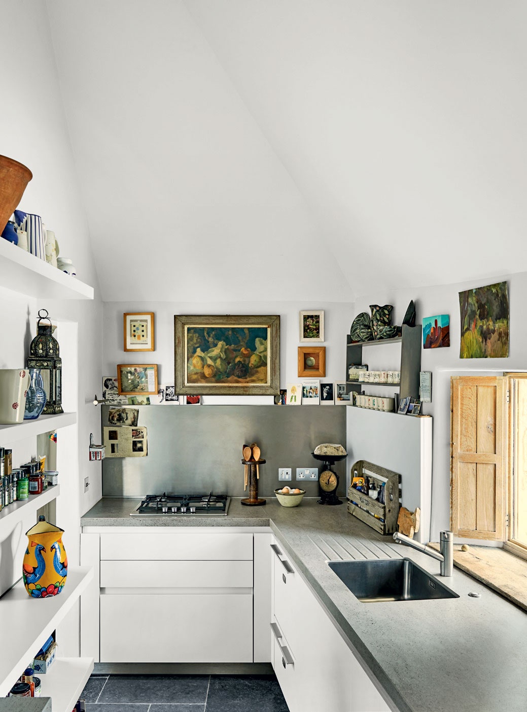 House - If you thought a galley kitchen couldn't be stylish or feel ...