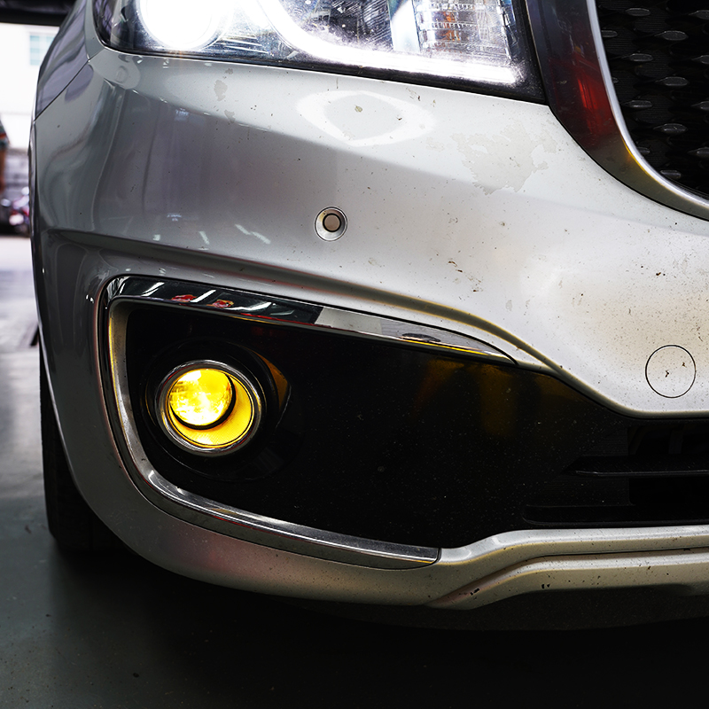 เพิ่มแสงไฟหน้า…แค่ติดไฟตัดหมอกดีๆ! AES FX Tri Color Bi-Led Fog Light ...