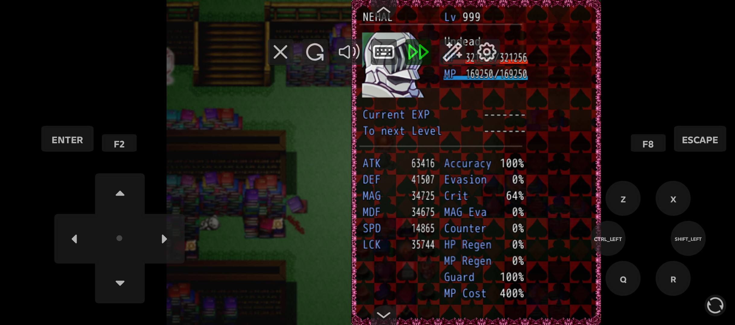 How to defeat the knight NPC in the Caroll River area?