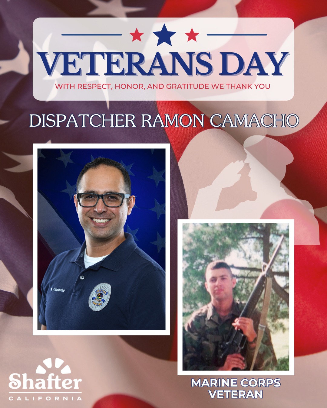 City of Shafter - 🇺🇸 Veterans Day Spotlight Today, we... | Facebook