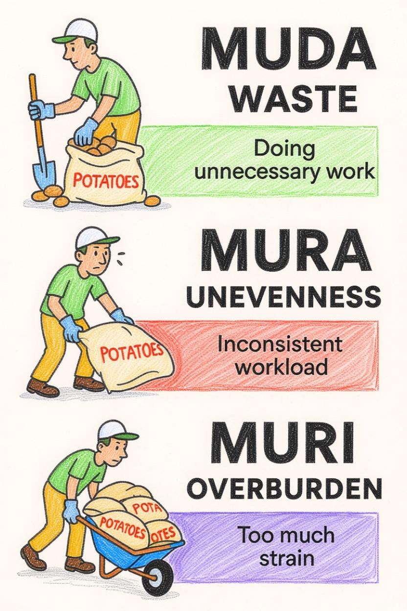 Lean - Remove waste, smooth the flow, and respect capacity. https ...